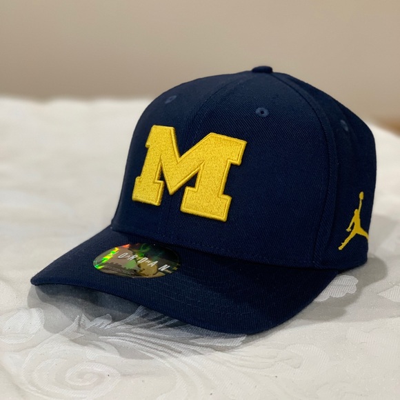 michigan jordan hat